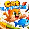 Cat at Lunch